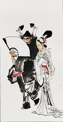 中国国画家协会理事 著名艺术家 谢长虹 精品国画作品