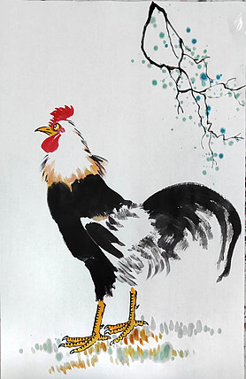 中国国画家协会理事 著名艺术家 谢长虹 精品国画作品