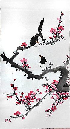 中国国画家协会理事 著名艺术家 谢长虹 精品国画作品