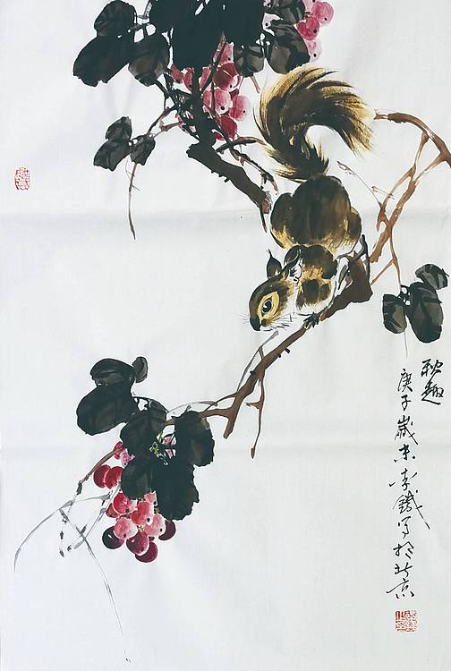 李铁 秋趣