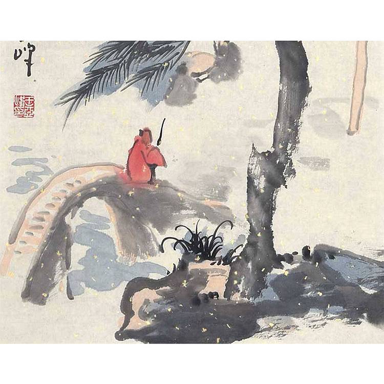 河北美协会员·国家一级美术师 王亚峰《岂是等闲人》