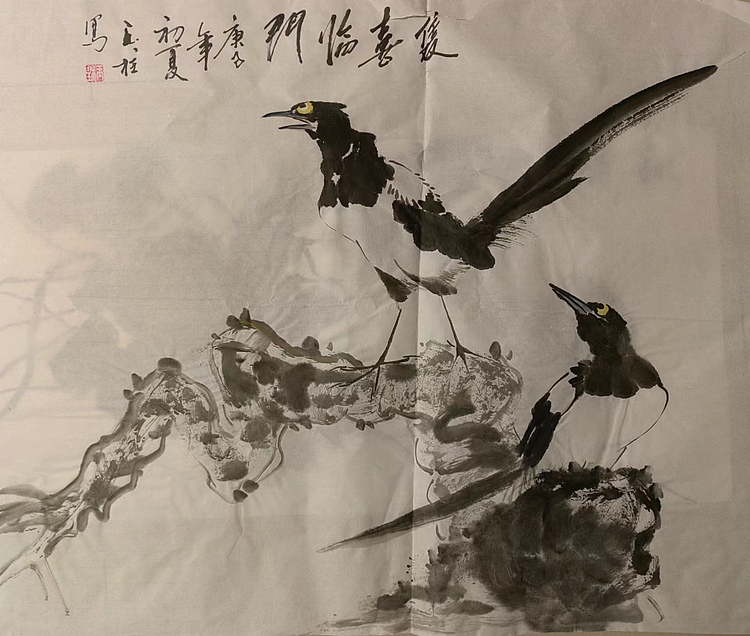 张玉柱 写意花鸟