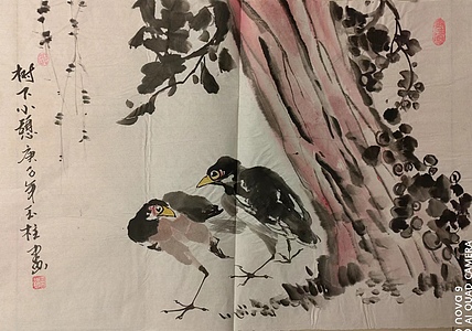 张玉柱 写意花鸟