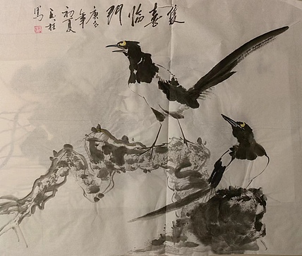 张玉柱 写意花鸟