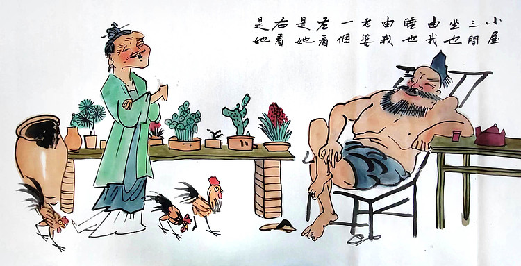 中国国画家协会理事 著名艺术家 谢长虹 精品国画作品