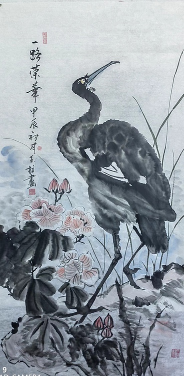 张玉柱 写意花鸟