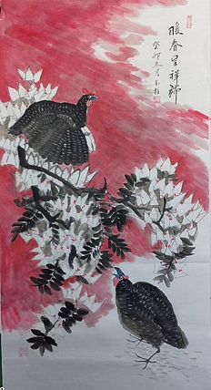 张玉柱 写意花鸟