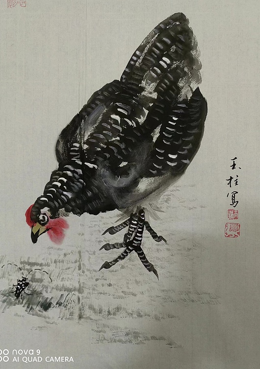 张玉柱 写意花鸟