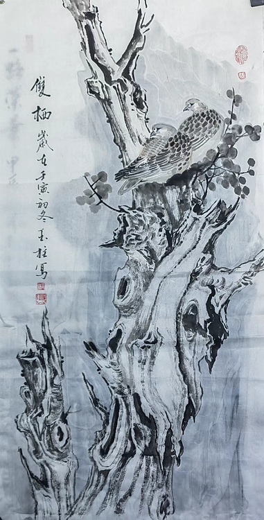 张玉柱 写意花鸟