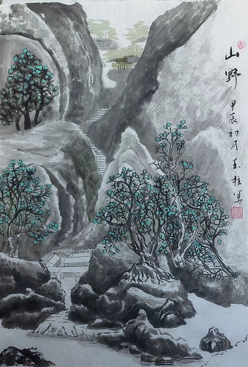 张玉柱 写意风景