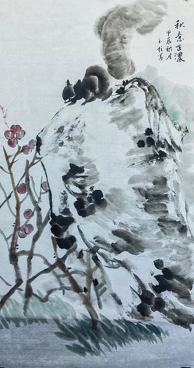 张玉柱 写意花鸟