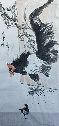 张玉柱 写意花鸟