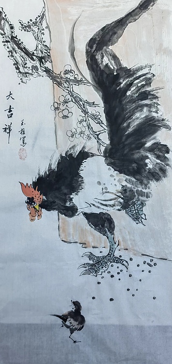 张玉柱 写意花鸟