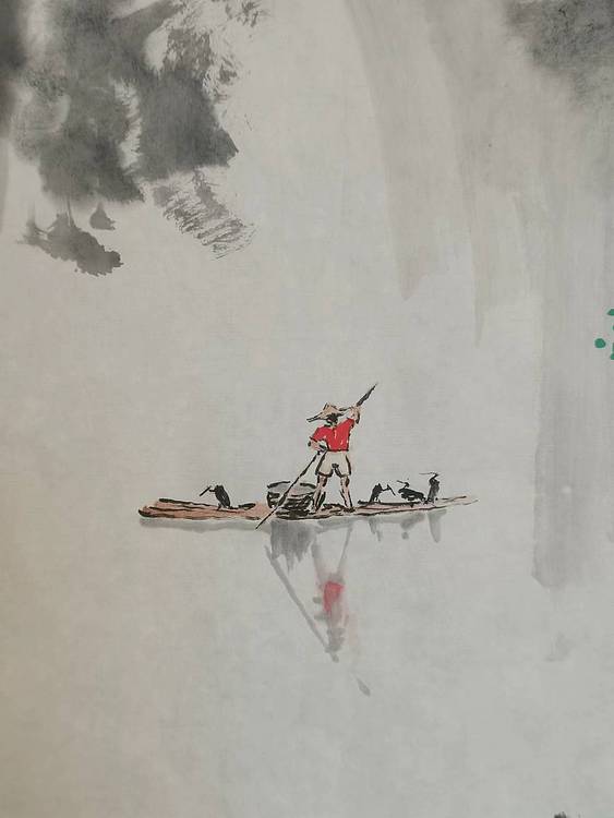 秦广宁 烟雨漓江