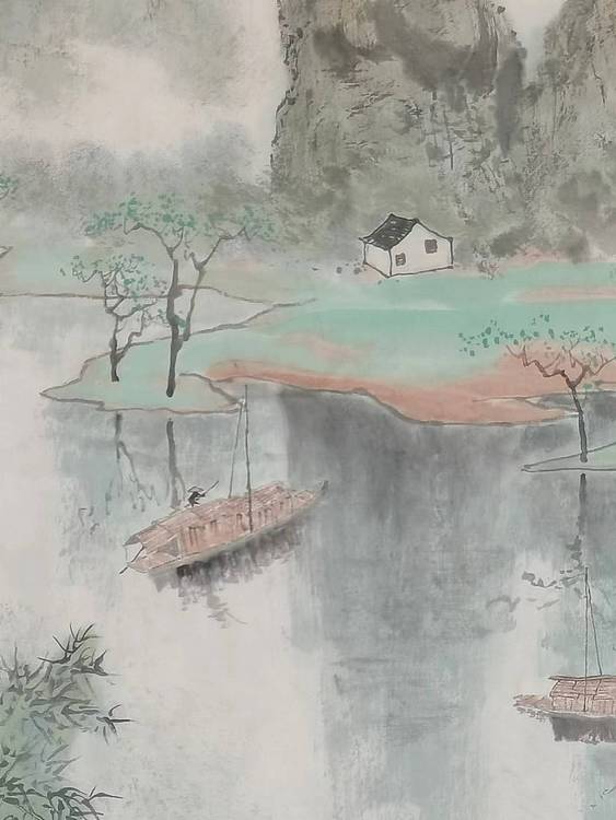 秦广宁 漓江渔家