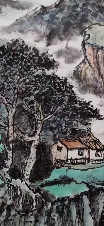 真诚 山居春雨