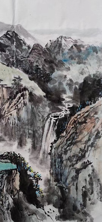 真诚 山居春雨
