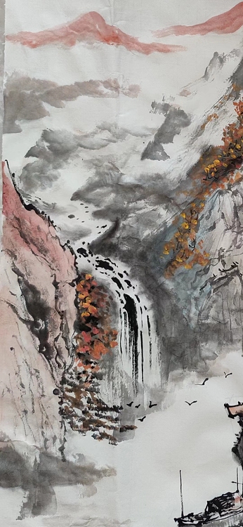 真诚 山水画
