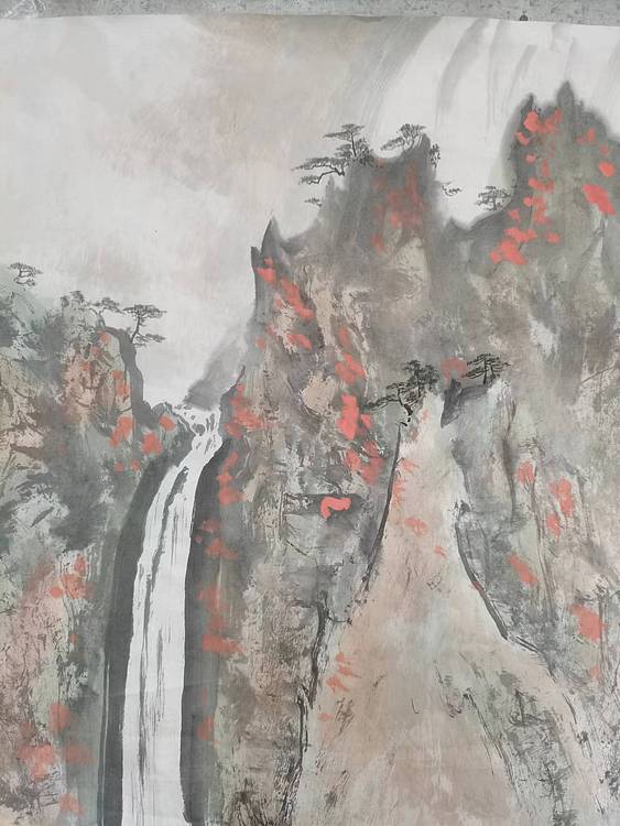 秦广宁 黄山秋色