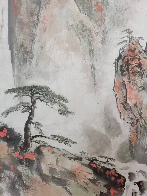 秦广宁 黄山秋色