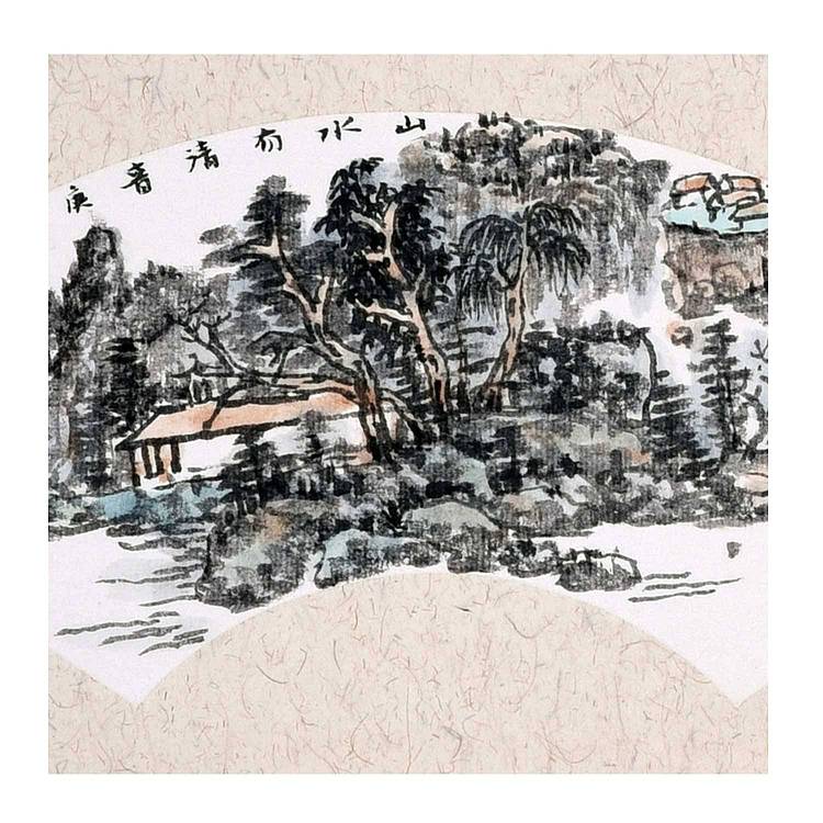 中美协会员 孙开林《山水有清音》山水 12 24