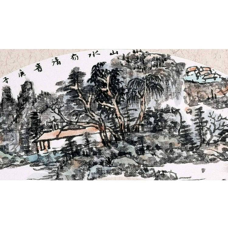 中美协会员 孙开林《山水有清音》山水 12 24