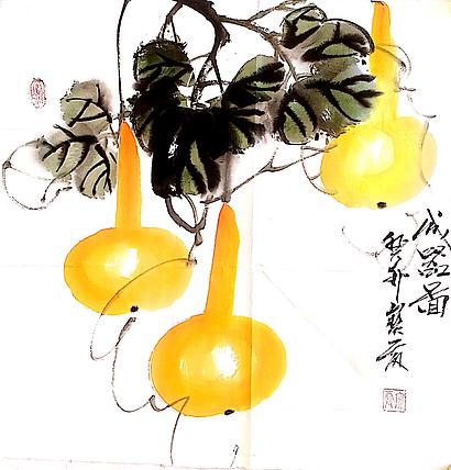 中国老年书画研究会会员 张宝霞 《成器图》