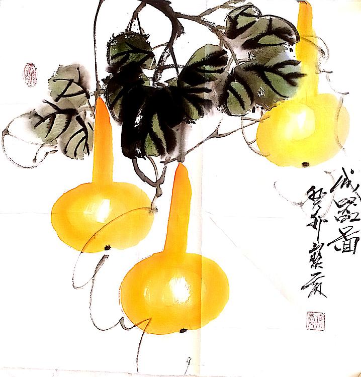 中国老年书画研究会会员 张宝霞 《成器图》