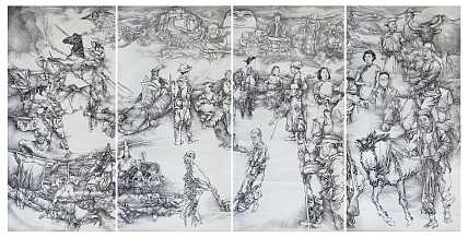 众生相 巨幅精品国画