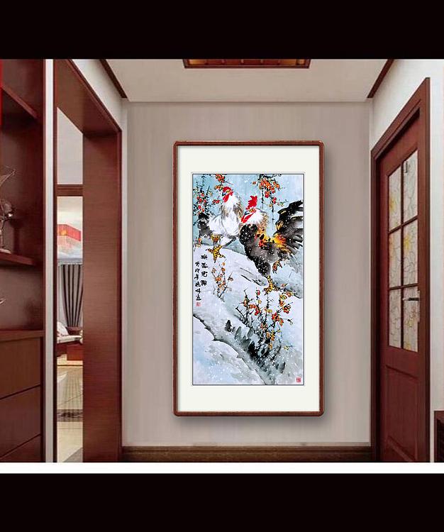 高晓林 （4504）国家一级美术师，江苏省美协会员《瑞雪吉祥》