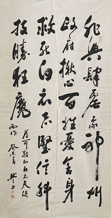 八届国展精品书法 胡兆安