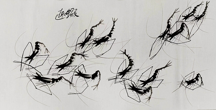 中国国画家协会理事 著名艺术家 谢长虹 精品国画作品