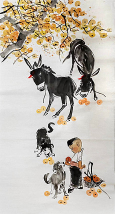 中国国画家协会理事 著名艺术家 谢长虹 精品国画作品