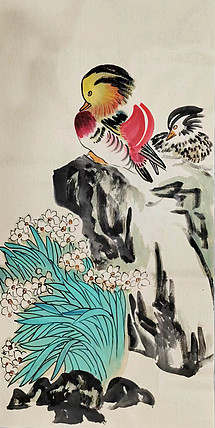 中国国画家协会理事 著名艺术家 谢长虹 精品国画作品