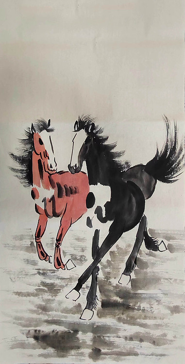 中国国画家协会理事 著名艺术家 谢长虹 精品国画作品