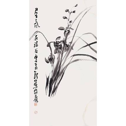 陕西省美协书协会员 王录山《君子之风》花鸟 61 32