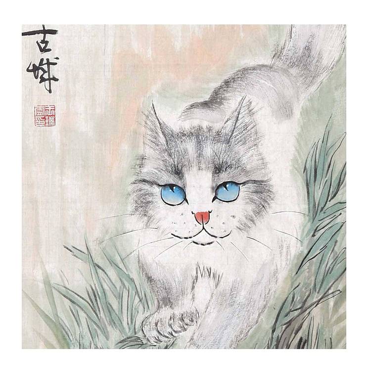西安美协会员 王瑞霄《信步闲庭》花鸟 136 35