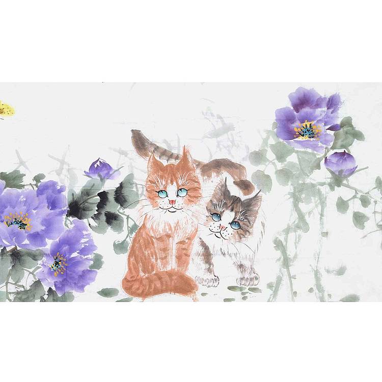 西安美协会员 王瑞霄《富贵图》花鸟 137 69