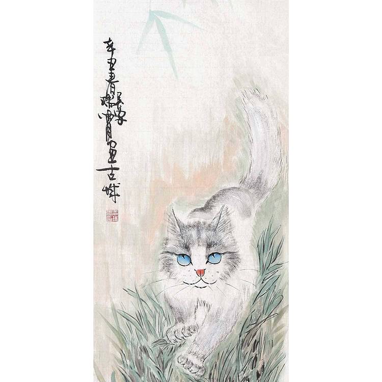 西安美协会员 王瑞霄《信步闲庭》花鸟 136 35
