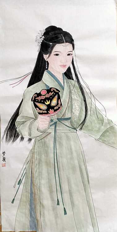 山西省美协会员 刘梦颖 精品人物