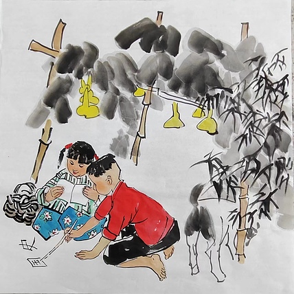 中国国画家协会理事 著名艺术家 谢长虹 精品国画作品