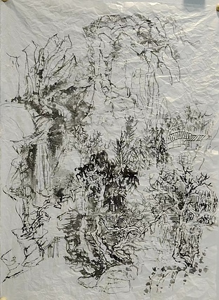 雪晴 溪山系列之二