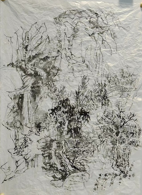 雪晴 溪山系列之二
