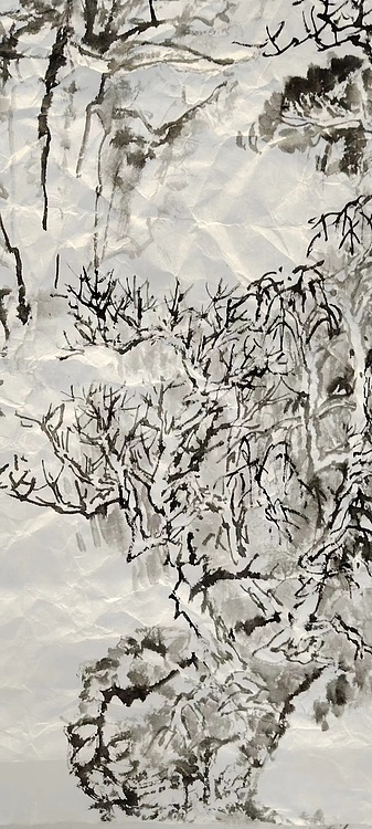 雪晴 溪山系列之八