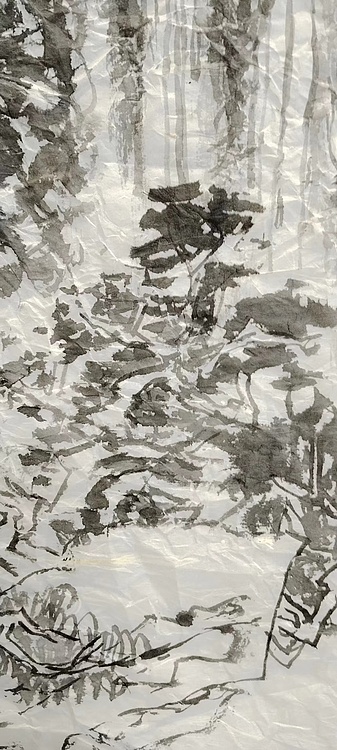 雪晴 溪山系列之四