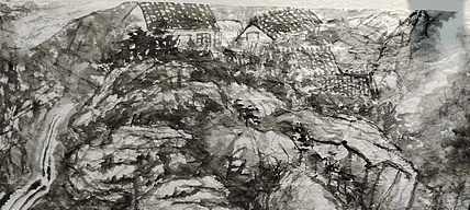 雪晴 溪山系列之七