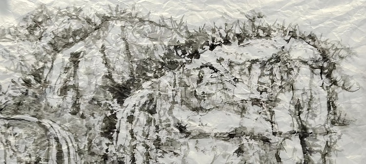 雪晴 溪山系列之十