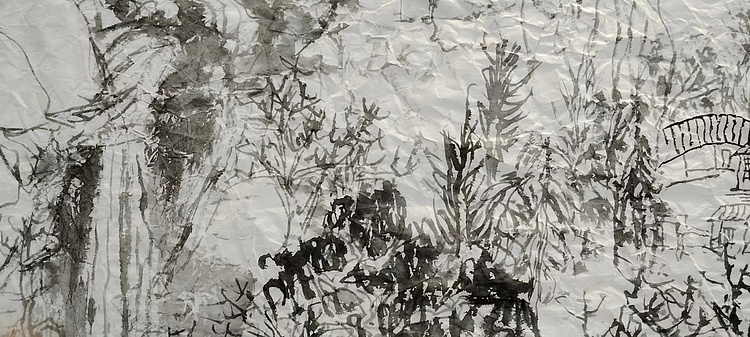 雪晴 溪山系列之二