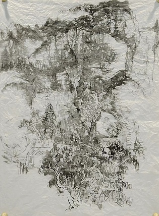 雪晴 溪山系列之六
