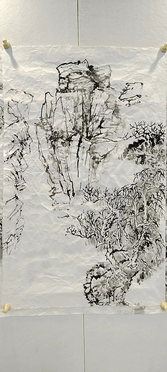 雪晴 溪山系列之八